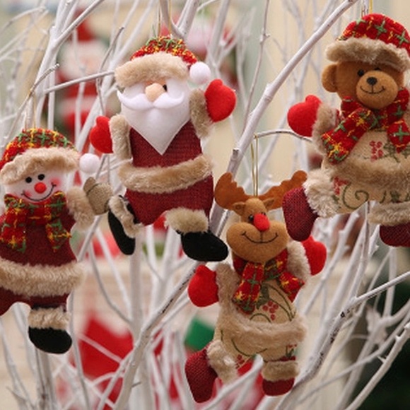 4pc HANGING CHRISTMAS DECOR/ORNAMENTS - Picture 2 of 7